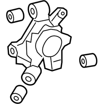 GM 92225042 Rear Suspension Knuckle Assembly