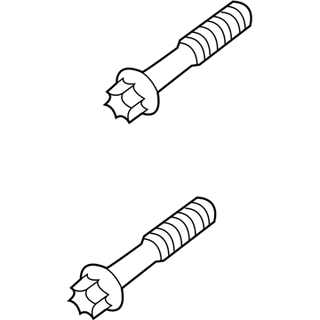 Pontiac 92138678 Starter Bolt