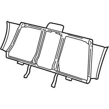 GM 88949192 Frame Asm,Rear Seat Back Cushion