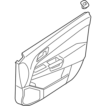 Saturn 94700939 Door Trim Panel