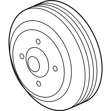 Cadillac 12604614 Pulley