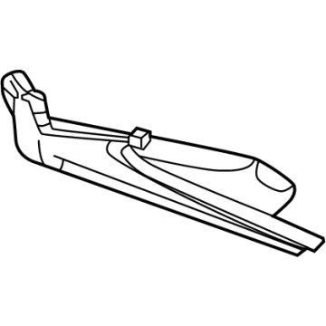 Chevy 42734619 Gutter