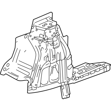 Chevy 60008533 Inner Wheelhouse