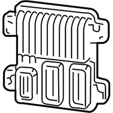 Cadillac Escalade Engine Control Module - 12624927