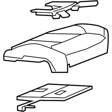 Cadillac DTS Occupant Detection Sensor - 25886106