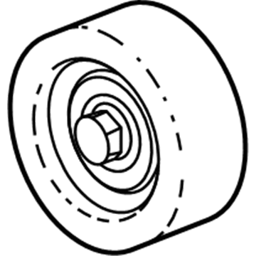 Buick 12695659 Idler Pulley