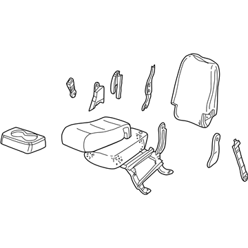 GMC 19127504 Seat Assembly