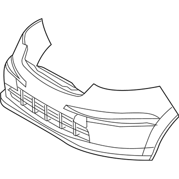 2018 Chevy City Express Bumper - 19316709