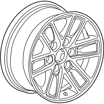 GMC 20937773 Wheel, Alloy