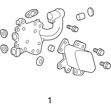 GM 12606576 Cooler Assembly, Engine Oil