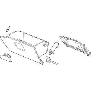 Chevy 42781126 Glove Box Assembly