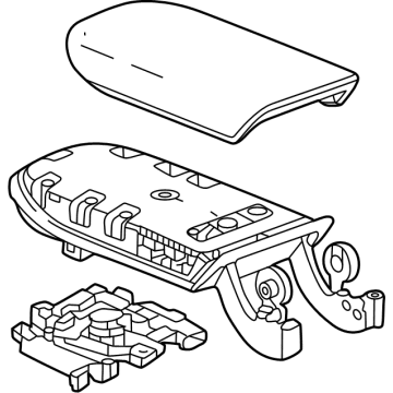 Chevy 42817932 Armrest