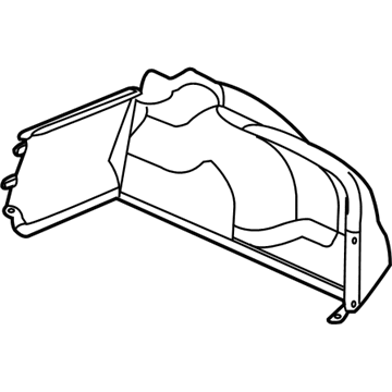 GM 92250942 Panel,Rear Compartment Side Trim