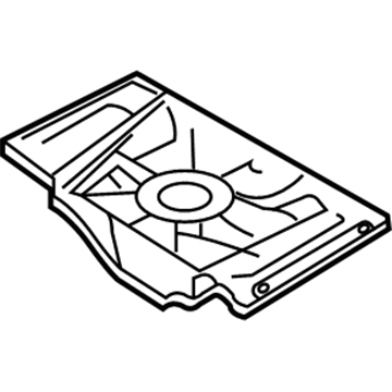 GM 92257862 Retainer,Jack Stowage