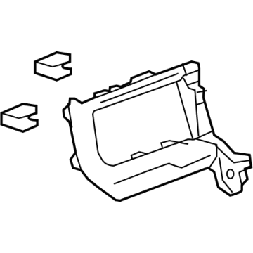 GM 84532979 Bezel Assembly, I/P Air Otlt *Low Gloss Buh