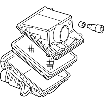 GMC 25873812 Air Cleaner Assembly