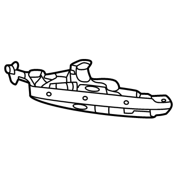 GM 86783431 DEFLECTOR ASM-FRT BPR FASCIA AIR