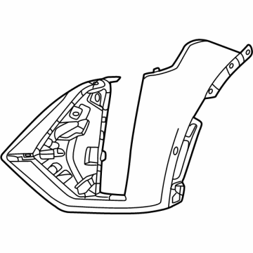 GM 87845149 FASCIA ASM-FRT BPR UPR *SERV PRIMER