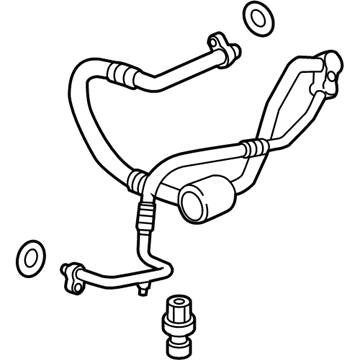 GM 84008569 Hose Assembly, A/C Compressor