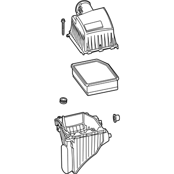 GMC Yukon Air Filter Box - 84964491