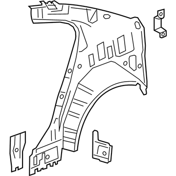 GM 95989971 Panel Assembly, Body Side Inner