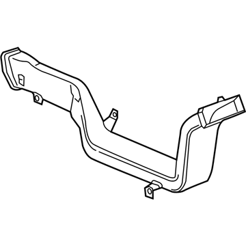 Chevy 84225392 Floor Duct