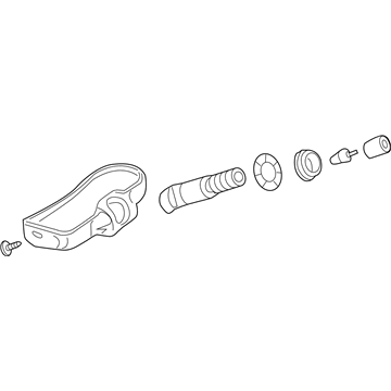 Buick 19332370 Tire Pressure Sensor