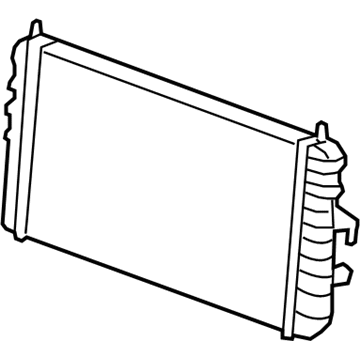 Cadillac 25769584 Radiator