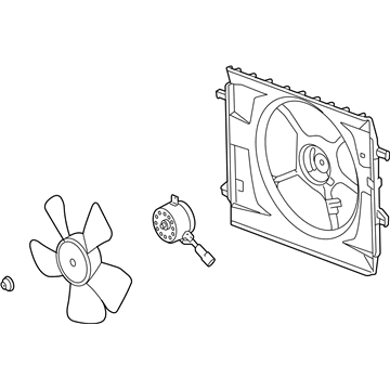 Chevy 25784660 Fan Module