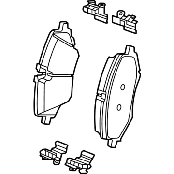 2024 Buick Encore GX Brake Pad - 42843248