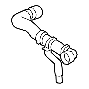 Cadillac 84065778 Upper Hose