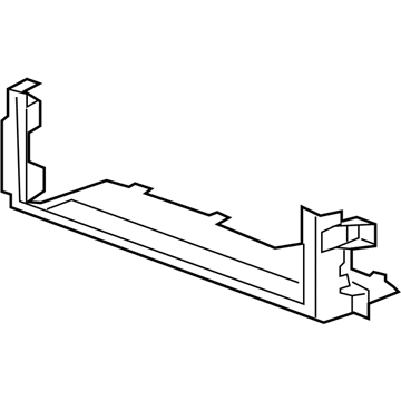Cadillac 84037096 Lower Baffle