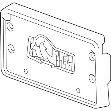 Chevy 84328532 License Bracket