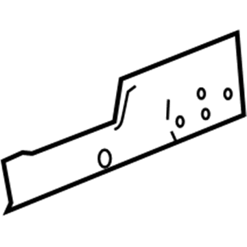 GM 15051048 Extension, Rocker Inner Panel Filler