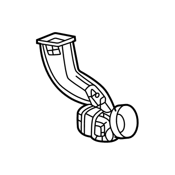 GM 42654743 Duct Assembly, I/P Compt Air