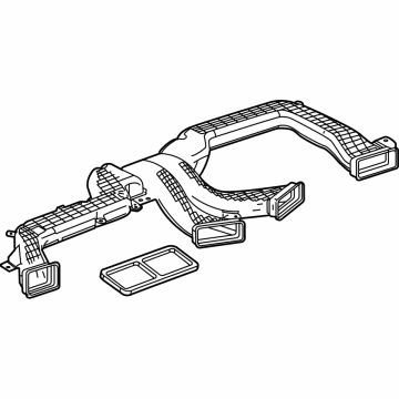 GM 84515242 Duct Assembly, I/P Otr Air Otlt