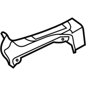 Chevy 95999811 Rear Sill Plate