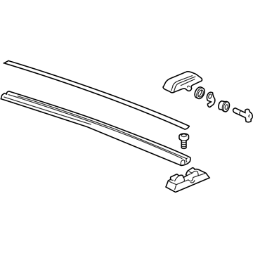 GM 12498493 Rail Pkg,Luggage Carrier Cr