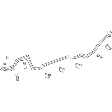 Chevy 23199274 Rear A/C Tube