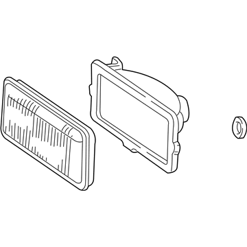 Chevy 16524709 Fog Lamp Assembly