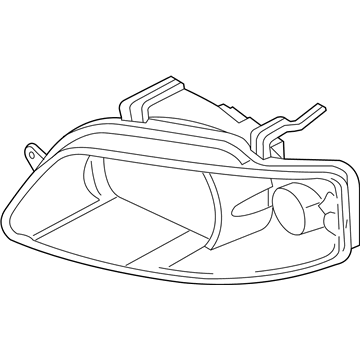 Chevy 96540253 Headlamp Assembly