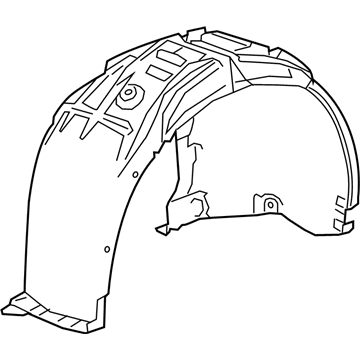 GM 84156925 Liner Assembly, Front Wheelhouse