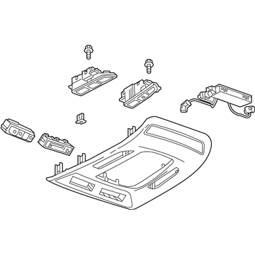 Cadillac 23311715 Overhead Console