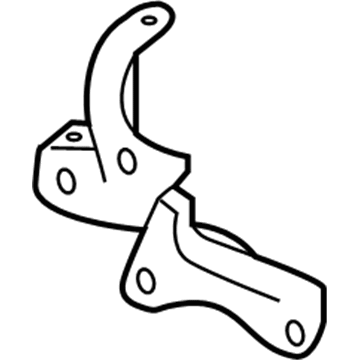 GM 42344549 Bracket Assembly, Front Fender Front (Lh)