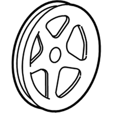 Chevy 12593693 Pulley