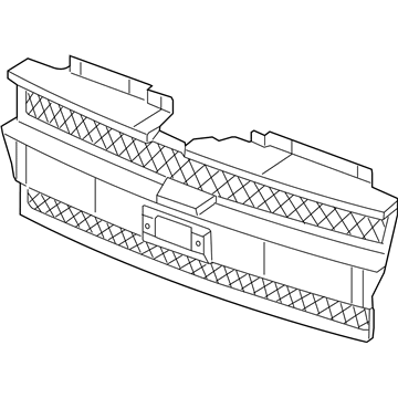 Chevy 89044659 Grille