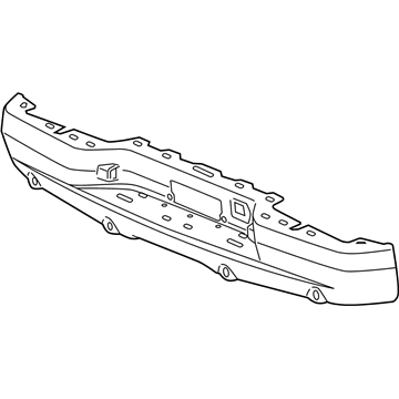 GM 88937198 Bumper Fascia, Rear