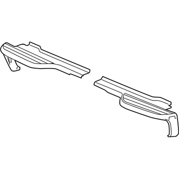 GM 15790502 Pad, Rear Bumper Fascia Upper