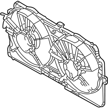 Chevy Lumina Fan Shroud - 12367288