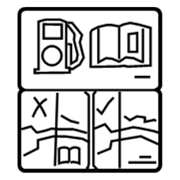 Buick 22799917 Fuel Label